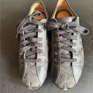 Men's Black Coach Sneakers